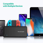 RAVPower USB C Battery Pack 20100 Portable Charger with QC 3.0 Qualcomm Quick Charge 3.0, 20100mAh Input & Output Type C Power Bank for Nintendo Switch, iPhone, 12-inch MacBook, Galaxy and More