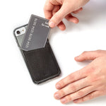 Case-Mate - Stick On Credit Card Wallet - POCKETS - Ultra-slim Card Holder - Universal fit - Apple – iPhone – Samsung – Galaxy - and more – Black