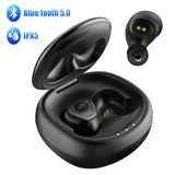 Wireless Earbuds, Letsfit Bluetooth 5.0 Headphones True Wireless in-Ear Earbuds 20H Playtime Deep Bass 3D Stereo Sound, Bluetooth Earbuds with Built-in Mic Portable Charging Case
