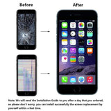 for iPhone 6 Screen Replacement - LCD Display 3D Touch Screen Digitizer Frame Full Assembly with Repair Tool Kits and Screen Protector (Black 4.7 Inch)