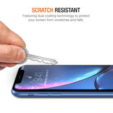 Trianium (3 Packs) Screen Protector Designed for Apple iPhone XR (6.1" 2018) Premium HD Clarity 0.25mm Tempered Glass Screen Protector with Easy Installation Alignment Case Frame [3D Touch] (3-Pack)