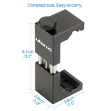 Universal Metal Phone Tripod Mount - Ulanzi Aluminum Metal Smart Phone Tripod Clip Holder Adapter Climp for Apple iPhone 7 Plus Sumsang Galaxy S7 J7 Edge 7 Android Smartphones for Joby GorillaPod