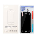 HSX_Z iPhone 6 LCD Screen Replacement Black, Digitizer Display Retina Touch Screen Glass Frame Assembly for iPhone 6 - Black