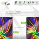 [2-Pack] IQ Shield LiQuidSkin [Case Friendly] Screen Protector for Galaxy S10 Plus [S10+ 6.4"] [NOT Compatible with Verizon S10 5G 6.7] (Works w/Fingerprint ID)