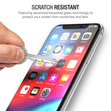 XDesign Glass Screen Protector Designed for iPhone X & iPhone Xs (2018) (3-Pack) Tempered Glass with Touch Accurate and Impact Absorb + Easy Installation Tray [Fit with Most Cases] - 3 Pack