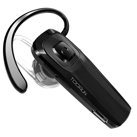 TOORUN M26 Bluetooth Headset with Noise Cancelling Compatible with Smart Phones LG G7 Samsung Note9 S9 iPhone Xs MAS Moto Z3 P30 Google pixel3 ZTE Axon-Black