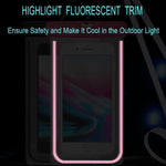 Universal Waterproof Phone Pouch, Large Phone Waterproof Case Underwater Dry Bag for iPhone X,Xs XR XS MAX, 8, 7, 6 Plus, SE, Galaxy S9+ S8+ S7 S6 LG with Case,Soft TPU Pouch for all Home Button, Pink