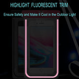 Universal Waterproof Phone Pouch, Large Phone Waterproof Case Underwater Dry Bag for iPhone X,Xs XR XS MAX, 8, 7, 6 Plus, SE, Galaxy S9+ S8+ S7 S6 LG with Case,Soft TPU Pouch for all Home Button, Pink