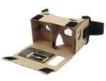 Google Cardboard,Virtual Real Store 3D VR Headsets Virtual Reality Glasses Box with Clear 3D Optical Lens and DIY Comfortable Head Strap Nose Pad for All 3-6 Inch Smartphones … (1 Pack)