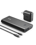 Anker PowerCore+ 26800 PD with 30W Power Delivery Charger, Portable Charger Bundle for MacBook Air / iPad Pro 2018, iPhone XS Max / X / 8, Nexus 5X / 6P, and USB Type-C Laptops with Power Delivery