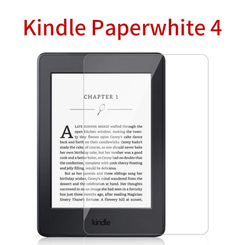 All New Kindle Paperwhite Tempered Glass Screen Protector, Screen Protector Anti Finger Dirt Clear Compatible Kindle Paperwhite 2018 10th Generation Only