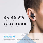 Bluetooth Headphones, Anker SoundBuds Slim Wireless Workout Headphones,10-Hour Playtime, Bluetooth 5.0, IPX7 Waterproof Magnetic Wireless Earbuds, Bluetooth Earbuds for Sports, Exercise, Running, Gym
