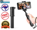 Selfie Stick, Anker Bluetooth Highly-Extendable and Compact Handheld Monopod with 20-Hour Battery Life for iPhone X/8/8 Plus/7/7 Plus/Se/6s/6/6 Plus, Galaxy S8/S7/S6/Edge, LG G5, Pixel 2 and More