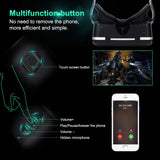 Pansonite Vr Headset with Remote Controller[New Version], 3D Glasses Virtual Reality Headset for VR Games & 3D Movies, Eye Care System for iPhone and Android Smartphones