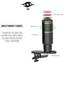 ViewPoint 16X Zoom Lens Telescope Telephoto Clip On Lens For iPhone XS, XS MAX, X, 8, 7, 6s, 6, Samsung S9, S9 Plus, S8, S8 Plus, S7, S7 Edge, S6 Edge, S6 - Smartphones & Cellphones - Bluetooth Remote