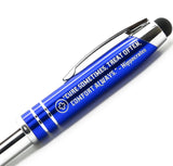 Nurse Gift Pen with Flashlight, Stylus, and Writing Tip - Engraved with Inspirational Quote - Medical Office Gift for Male Female Nurses Nursing Students Nurse Practitioner
