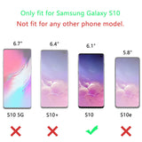LK [3 Pack] Screen Protector for Samsung Galaxy S10, [HD Clear][Case-Friendly] Bubble-Free with Lifetime Replacement Warranty