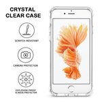 for iPhone 7 Plus Case, for iPhone 8 Plus Case, Matone Crystal Clear Shock Absorption Technology Bumper Soft TPU Cover Case for iPhone 7 Plus (2016)/iPhone 8 Plus (2017) - Clear