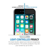 Maxboost Privacy Screen Protector Compatible with Apple iPhone 8 Plus and iPhone 7 Plus (2-Pack) Anti-Spy Tempered Glass Screen Protector Premium Anti-Scratch/Fingerprint Pack of 2