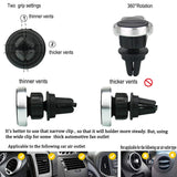 OHLPRO Magnetic Phone Holder for Car Air Vent,Universal Stick On Dashboard Magnet Car Phone Mount For iPhone,Samsung Galaxy,Google Nexus,LG,Huawei More Smartphone