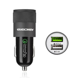 Rapid USB C Car Charger Compatible Samsung Galaxy S10 Plus/S10/S10e/S8/S8 Plus/S9/S9 Plus/Note 9/8, LG V40/V30/V20/G6/G5, HTC 10/U11 with Quick Charge 3.0 Fast Charging Port