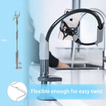Phone Holder for Bed, Lamicall Cell Phone Holder Flexible : Gooseneck Arm 360 Clip Bracket Clamp Mount Stand for Phone Xs Max XR X 8 7 6 Plus 5 4, Samsung S10 S9 S8 S7 S6, Huawei More Smart Phones