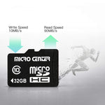 Micro Center 32GB Class 10 Micro SDHC Flash Memory Card with Adapter (2 Pack)