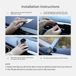 VAVA Magnetic Phone Holder for Car, Car Phone Mount with a Super Strong Magnet, Compatible with iPhone Xs Max XR X 8 7 Plus Galaxy S9 S8 Plus Note 9 8 and More
