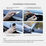VAVA Magnetic Phone Holder for Car, Car Phone Mount with a Super Strong Magnet, Compatible with iPhone Xs Max XR X 8 7 Plus Galaxy S9 S8 Plus Note 9 8 and More