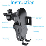 Proker Wireless Car Charger Mount, Automatic 10W Qi Fast Charging Car Phone Holder Dashboard Air Vent Compatible Samsung Galaxy S8/S8+/ S9/S9+/S7/S7 Edge, iPhone 8/ 8Plus/X/XS/XS Max