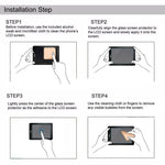 Podofo 6 Inch Screen Protector Tempered Glass Screen Protector for Paperwhite and 6" Ebook Reader