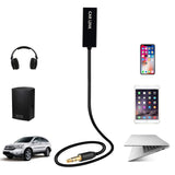 Bluetooth Aux Adapter, U2 Mini Wireless Car Bluetooth Receiver USB to 3.5mm Jack Bluetooth to Aux Adapter Audio Music Receiver Handsfree Car kit with Built in Mic for Car Speaker Home Audio