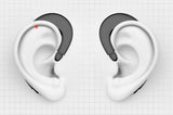 Ear Hook Bluetooth Wireless Headphones Non Ear Plug Bluetooth Headset with Microphone, Single Ear Headset Painless Wearing Sport Earphones for Smartphones,10 Hour Playtime (Black)
