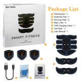 Abs Stimulator Ultimate Muscle Toner, EMS Abdominal Toning Belt for Men and Women, Arm and Leg Trainer, Office, Home Gym Fitness Equipment