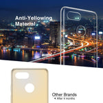 ESR Essential Zero Case Compatible for The Google Pixel 3, Slim Clear Soft TPU Cover with Cushioned Corners, Clear