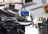 Car Anti-Slip Durable Silicone Universal Fit Compatible Tesla Model S Model X Model 3 Container Dashboard Pad Storage Mat, Cell Phone Holder, Sun Glasses Stand,GPS Navigation Holder,Cards pad (Black)
