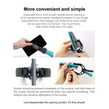 Kaisi LCD Screen Opening Toolkit Screen Suction Cup Pliers Repair Kit for Open Electronics Screen and Shell Compatible for Cellphone, iPhone, iPad, iPod, iMac, Tablets and More Screen, 11 Piece