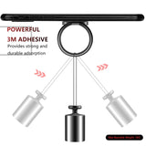 Phone Ring Holder Finger Kickstand - FITFORT 360° Rotation Metal Ring Grip for Magnetic Car Mount Compatible with All Smartphone-Gun Black
