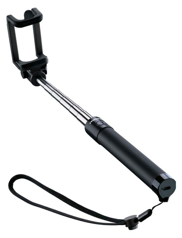 Mpow Selfie Stick Bluetooth, iSnap X Extendable Monopod Built-in Bluetooth Remote Shutter Compatible with iPhone XS/XS max/XR/X/8/8P/7/7P/6s/6/5,Galaxy S9/8/7/6/Note,Nubia,Huawei and More(Black)