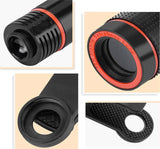 Phone Lens Zoom, ANARONA 12X Optical HD Cell Phone Camera Telephoto Lens with Universal Clip for iPhone X, 8, 7, 6s, 6, SE, Samsung Galaxy S9, S8, S7, S7 Edge and Most Smartphones