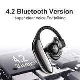 AMINY Bluetooth Headset Compatible with Android 16-Hr Playing Time V4.2 Car Wireless Earphones with Mic Cell Phone Noise Cancelling UFO (Updated Version)