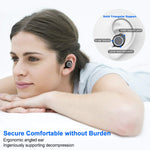 Bluetooth Headphones,Seacase 5.0 True Wireless Earbuds Deep Bass Stereo Sound Bluetooth Earphones Mini in-Ear Binaural Call Headsets with Built-in Mic and Charging Case for iPhone and Android Phones