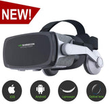 [ 2019 New Version ]VR Headset,Virtual Reality Headset,VR SHINECON VR Goggles for TV, Movies & Video Games - 3D VR Glasses Compatible with iOS, Android and Other Phones Within 4.7-6.0 inch