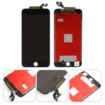 QTlier Screen Replacement for iPhone 6s, Digitizer Display with LCD Touch Screen Glass Frame Assembly with Repair Tools for A1633,A1688,A1700 Model - Black
