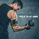 Newppon 180° Rotatable Running Phone Armband :with Key Holder for Apple iPhone Xs Max XR X 8 7 6 6S Plus Samsung Galaxy S9+ S9 S8 S7 S6 Edge Note 8 Google Pixel LG,for Sports Workout Exercise Jogging