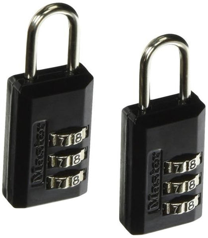 Juego de candados con combinación master lock, Master lock