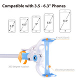 Avantree Cell Phone Clip Holder, Gooseneck Clamp Universal Lazy Mount Flexible Long Arm Bracket for 3.5-6.3 Phones Mobile Stand for Bed, Office, Kitchen CP901