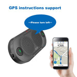 Besign BK06 Bluetooth 5.0 in-car Speakerphone with Visor Clip, Wireless Car Kit for Hands-Free Talking & Music Streaming, Connects with Siri & Google Assistant, Auto On Off, Dual 2W Speakers