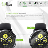 Samsung Galaxy Watch Active Screen Protector (6-Pack), IQ Shield LiQuidSkin Full Coverage Screen Protector for Samsung Galaxy Watch Active (40mm) HD Clear Anti-Bubble Film