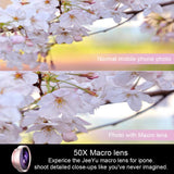 JJYu Selfie Ring Light Fill Light [Rechargeable Battery] LED Light with Mobile Lens Kit Compatible with iPhone, iPad, Sumsung Galaxy, Photography Phones, Tablet, Laptop (Pink)